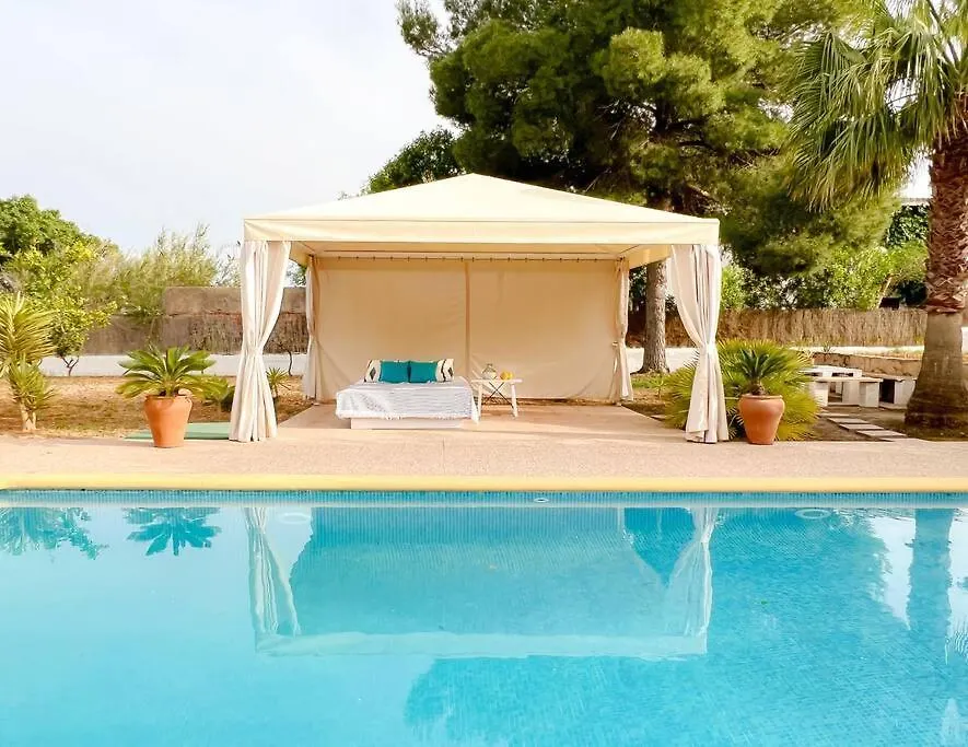 Bonita Casa Con Piscina Privada Y Amplio Jardin Villa Sant Francesc de s'Estany Spanje